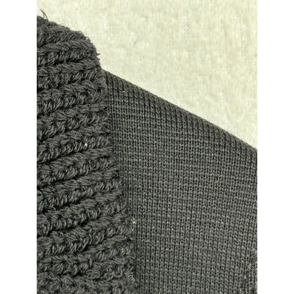 JAN & CARLOS Blazer 40 Merino Wool Stretch Two Button Jacket Black Italy VTG - Picture 7 of 16